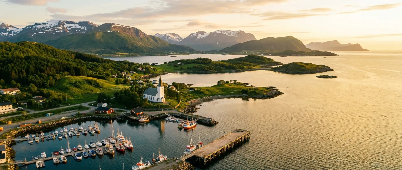 Harstad, Troms, Norway cruise port