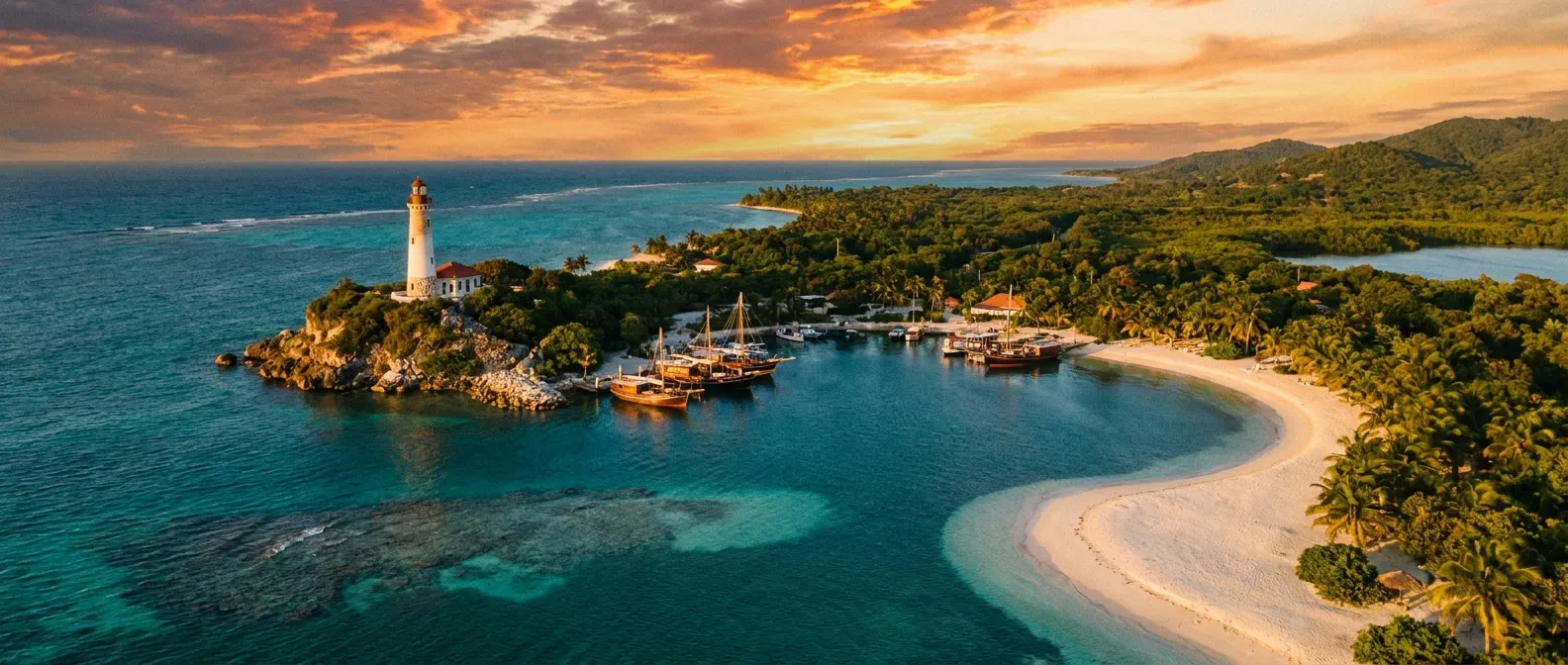 Harvest Caye, Southern Belize, Belize cruise port