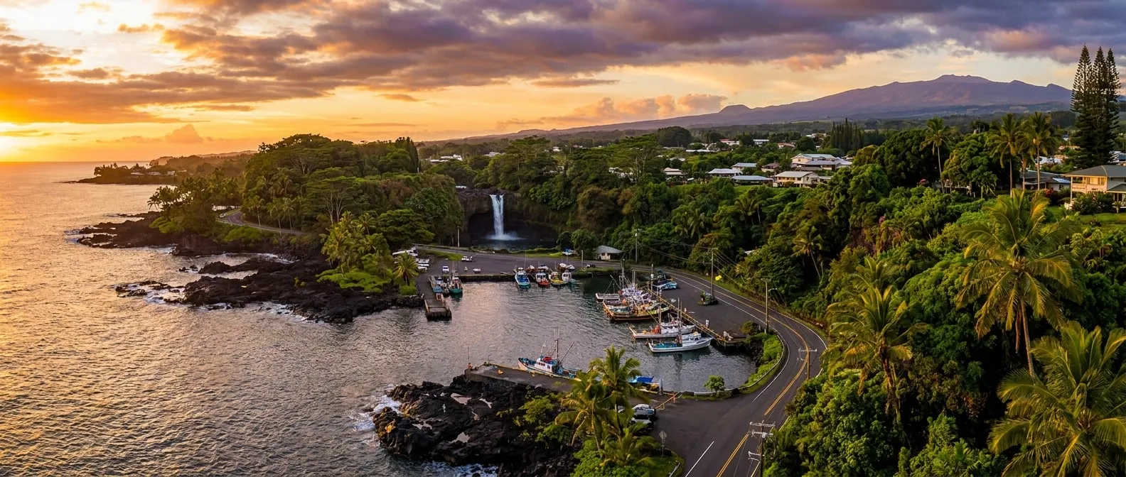 Hilo, Big Island, Hawaii, USA cruise port