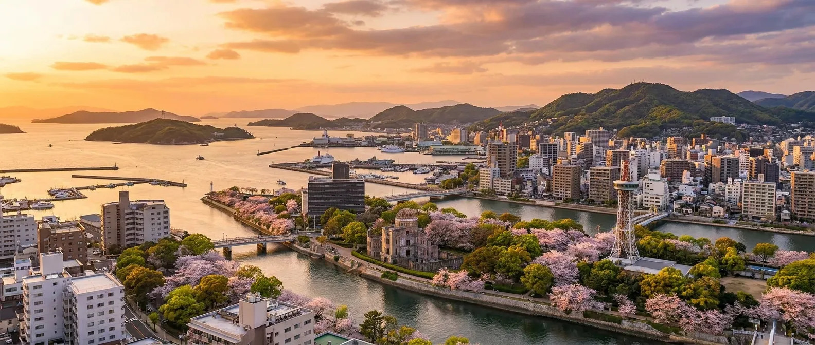 Hiroshima City, Hiroshima Prefecture, Japan cruise port