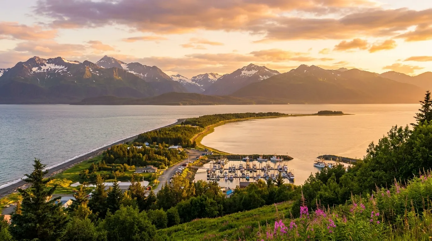 Homer, Alaska, USA cruise port