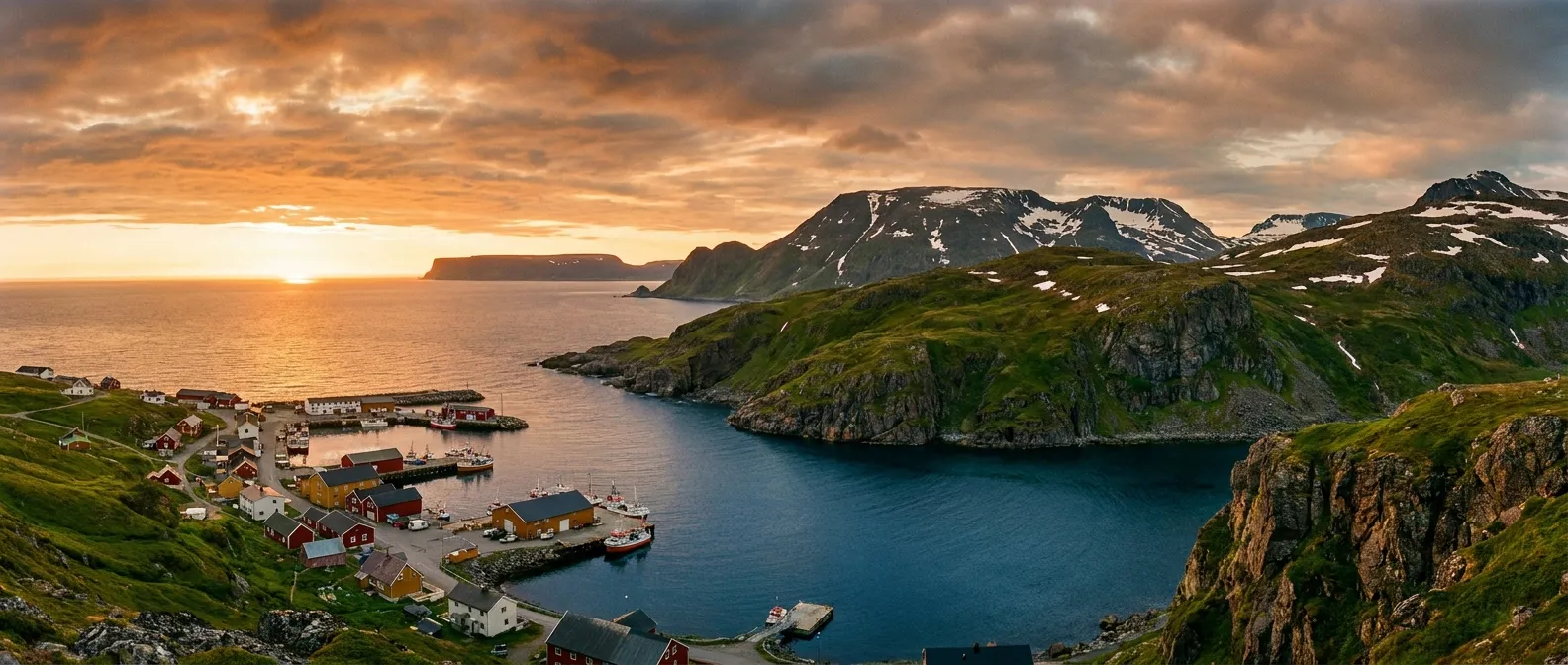 Honningsvåg, Finnmark, Norway cruise port