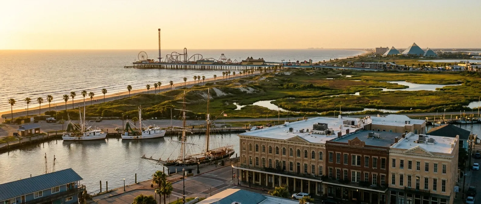 Galveston, Texas, USA cruise port