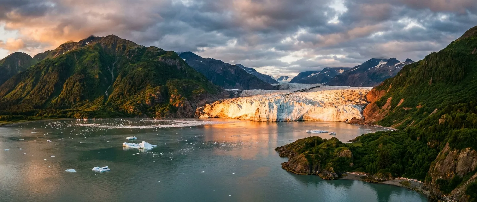 Hubbard Glacier, Alaska, USA cruise port