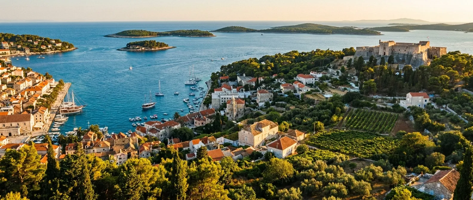 Hvar, Dalmatia, Croatia cruise port