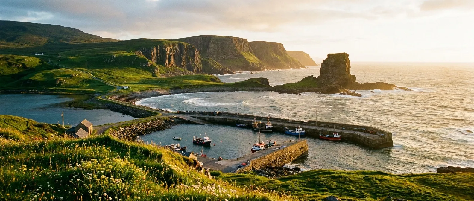 Isle of Canna, Inner Hebrides, Scotland cruise port