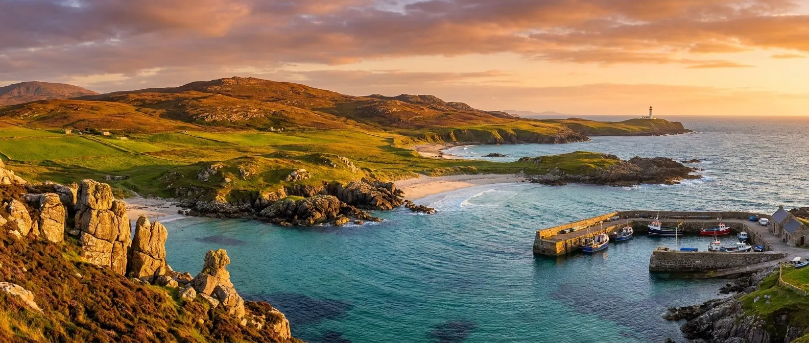 Isle of Coll, Inner Hebrides, Scotland cruise port