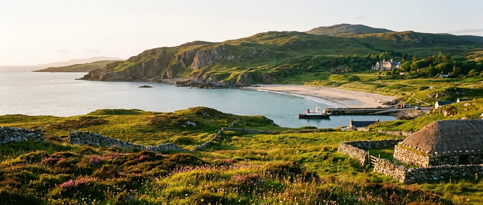 Isle of Colonsay, Inner Hebrides, Scotland cruise port