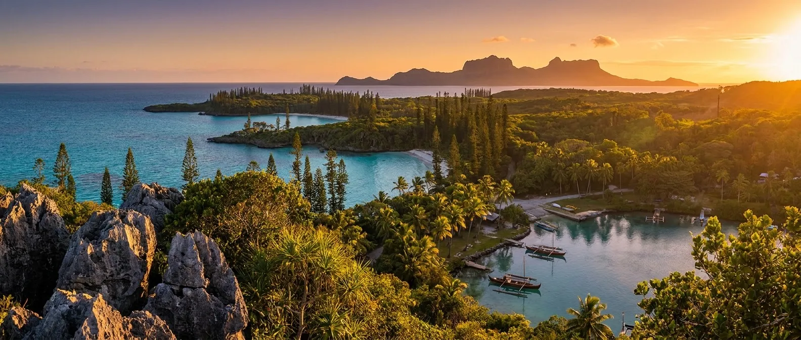 Isle of Pines, New Caledonia, France cruise port