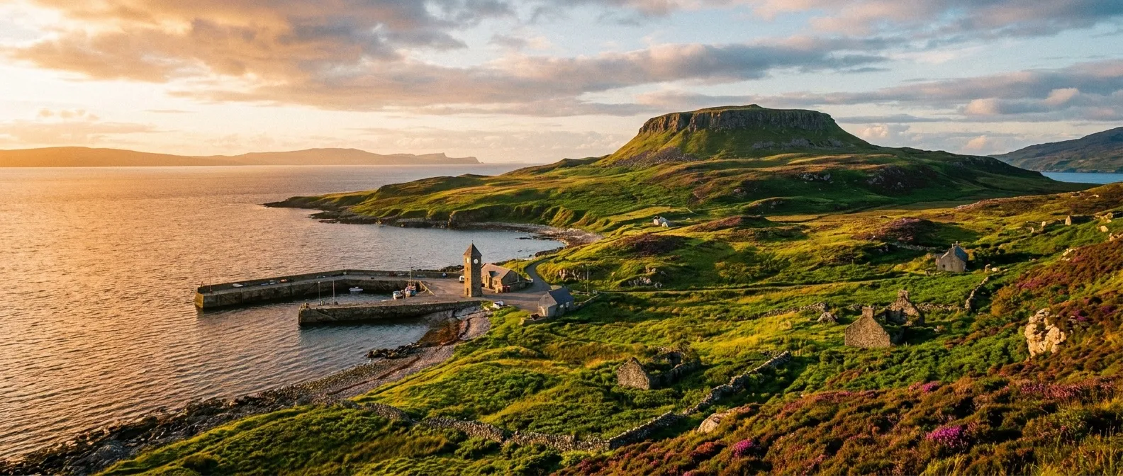Isle of Raasay, Inner Hebrides, Scotland cruise port