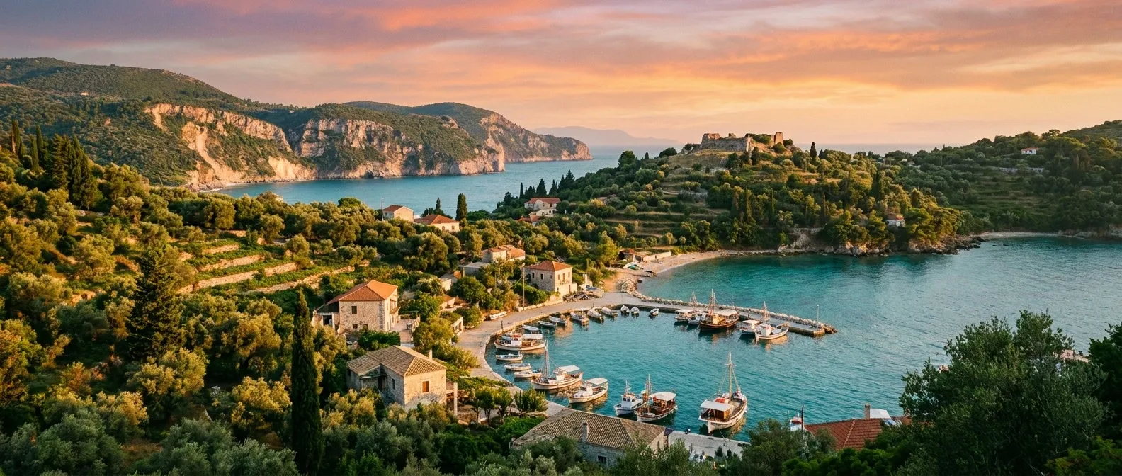Ithaca Island, Ionian Islands, Greece cruise port