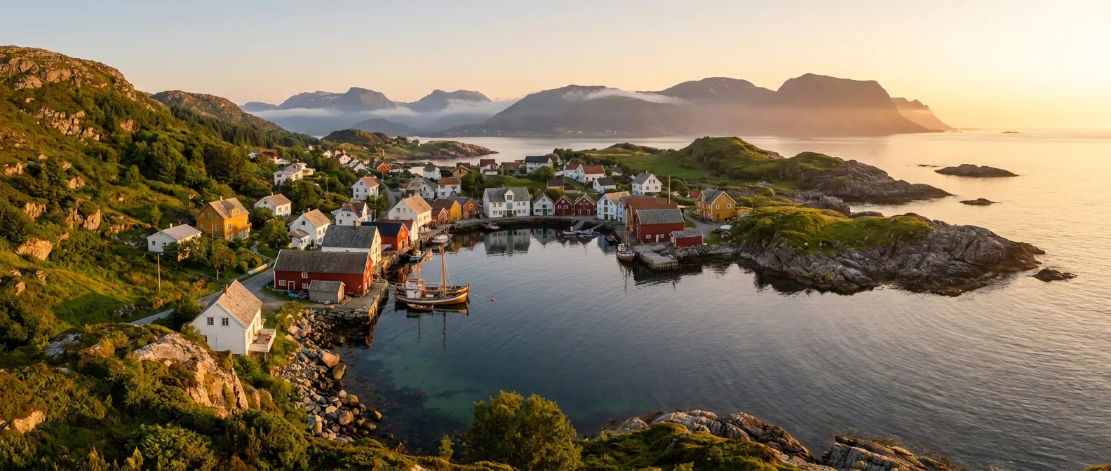 Kalvåg, Bremanger, Norway cruise port