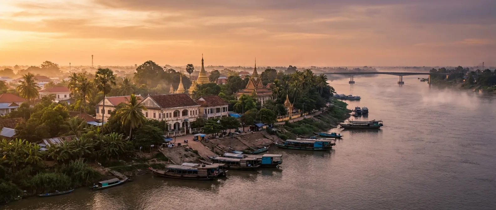 Kampong Cham, Kampong Cham Province, Cambodia cruise port