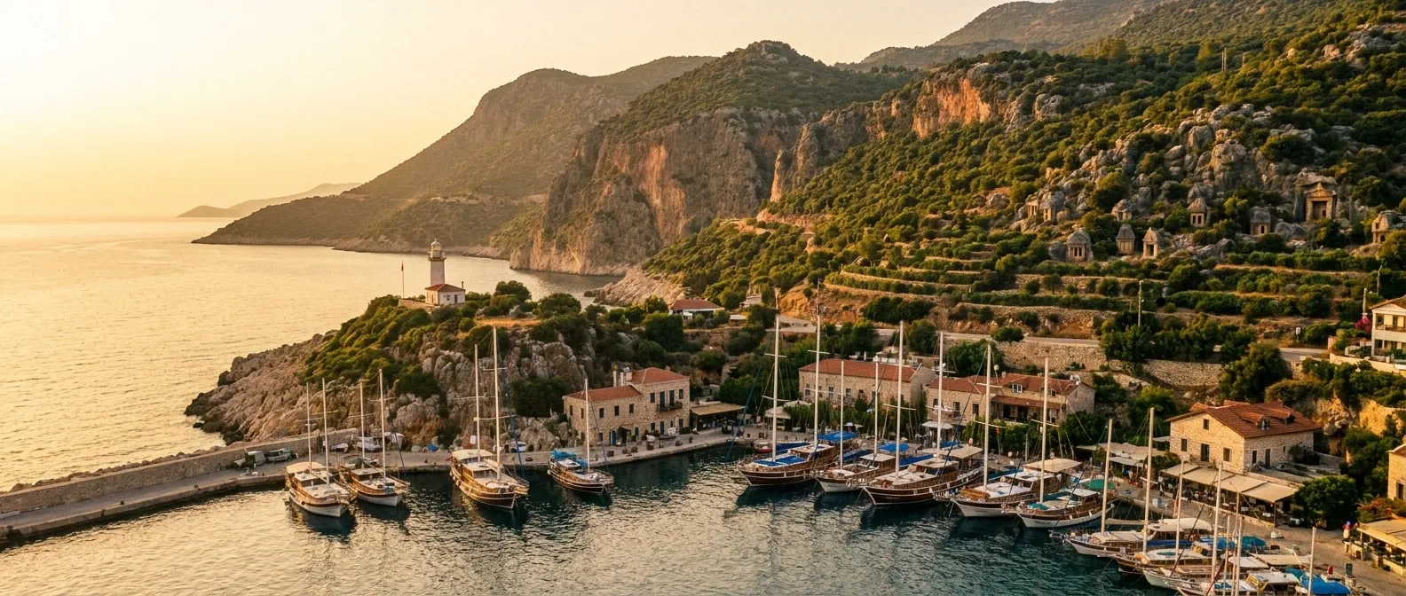 Kaş, Antalya, Turkey cruise port