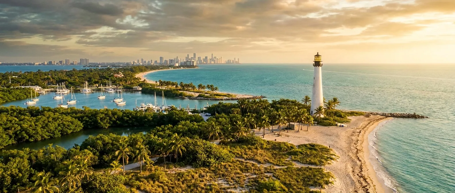 Key Biscayne, Florida, USA cruise port