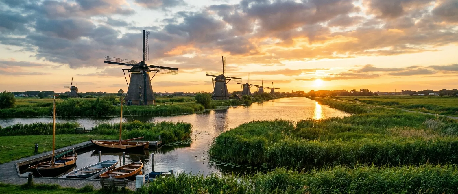Kinderdijk, South Holland, Netherlands cruise port