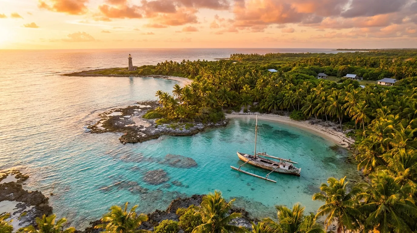 Kiritimati (Christmas Island), Line Islands, Kiribati cruise port