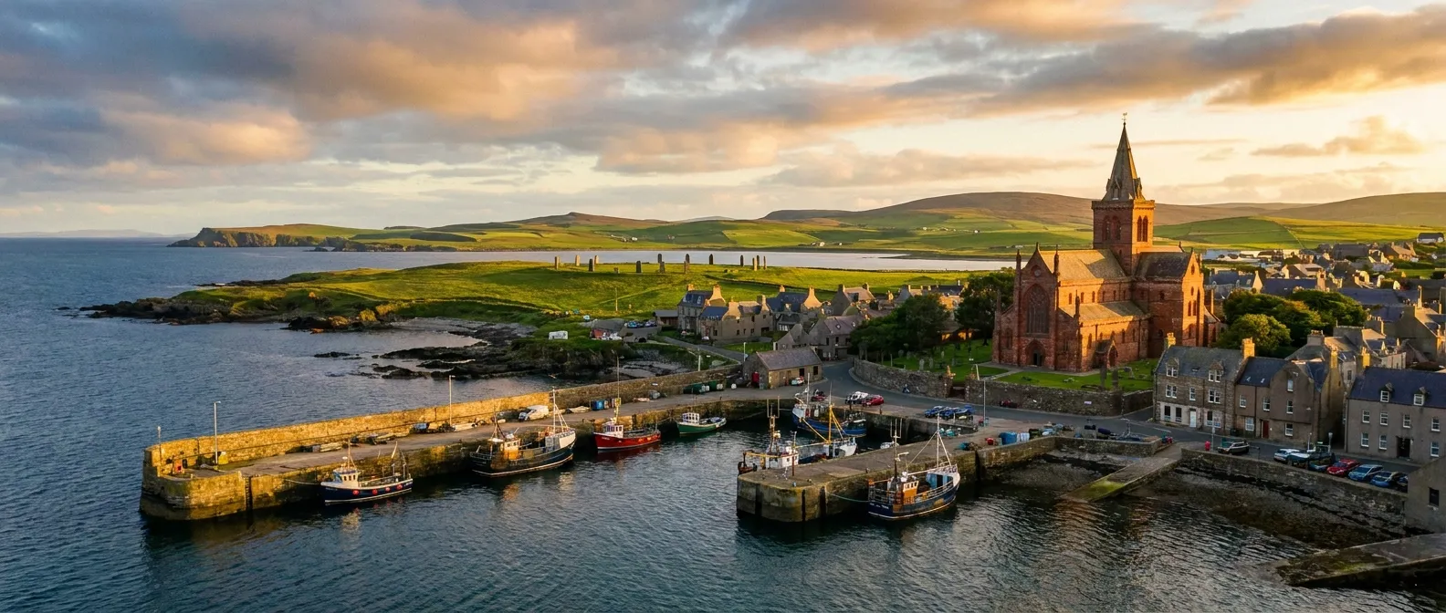 Kirkwall, Orkney, Scotland cruise port