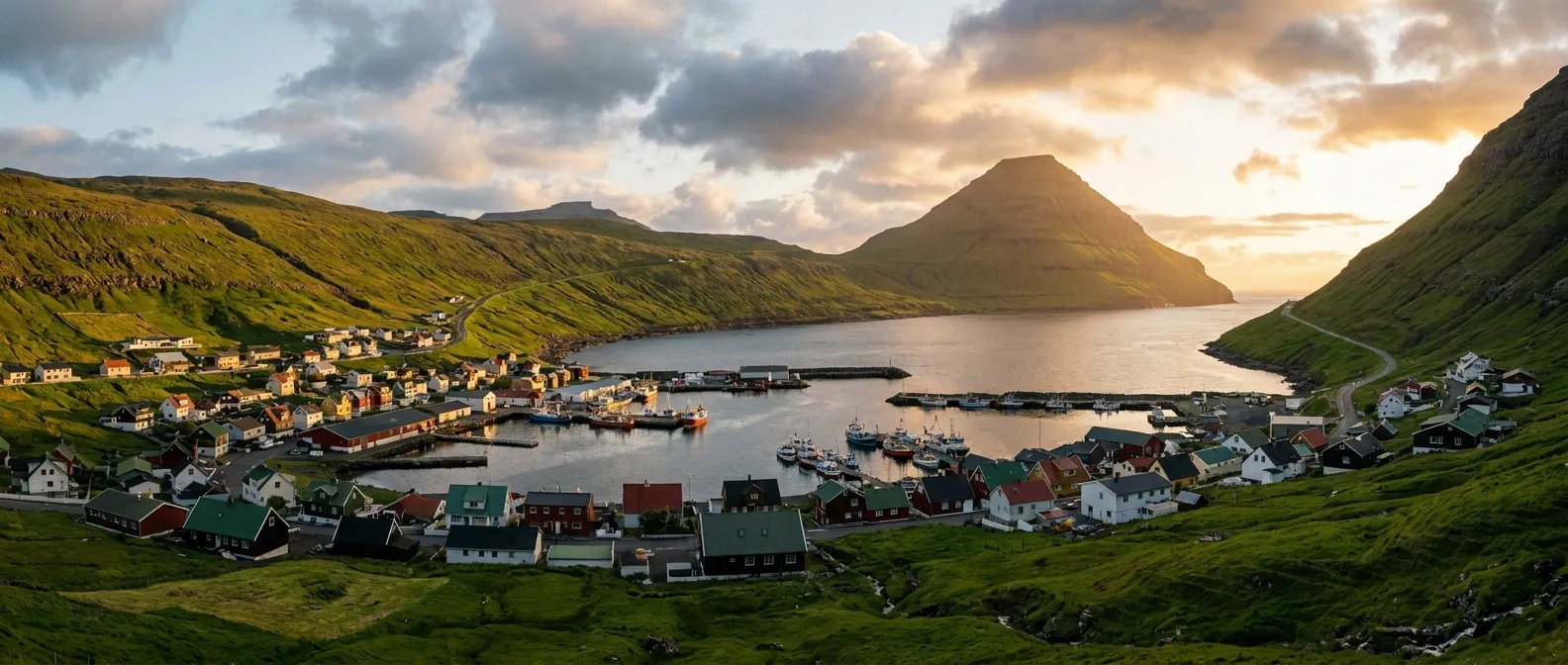 Klaksvík, Faroe Islands, Denmark cruise port