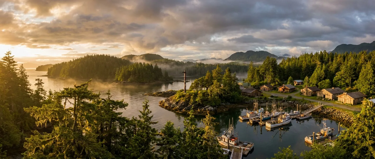 Klemtu, British Columbia, Canada cruise port
