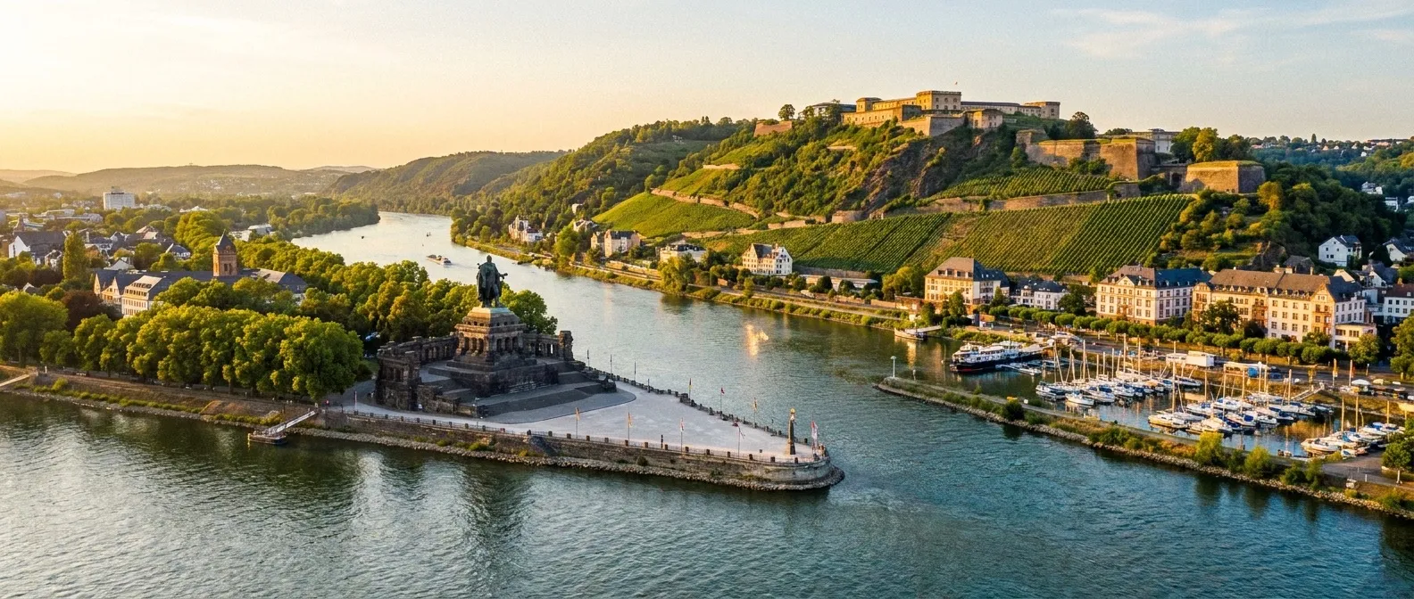Koblenz, Rhineland-Palatinate, Germany cruise port