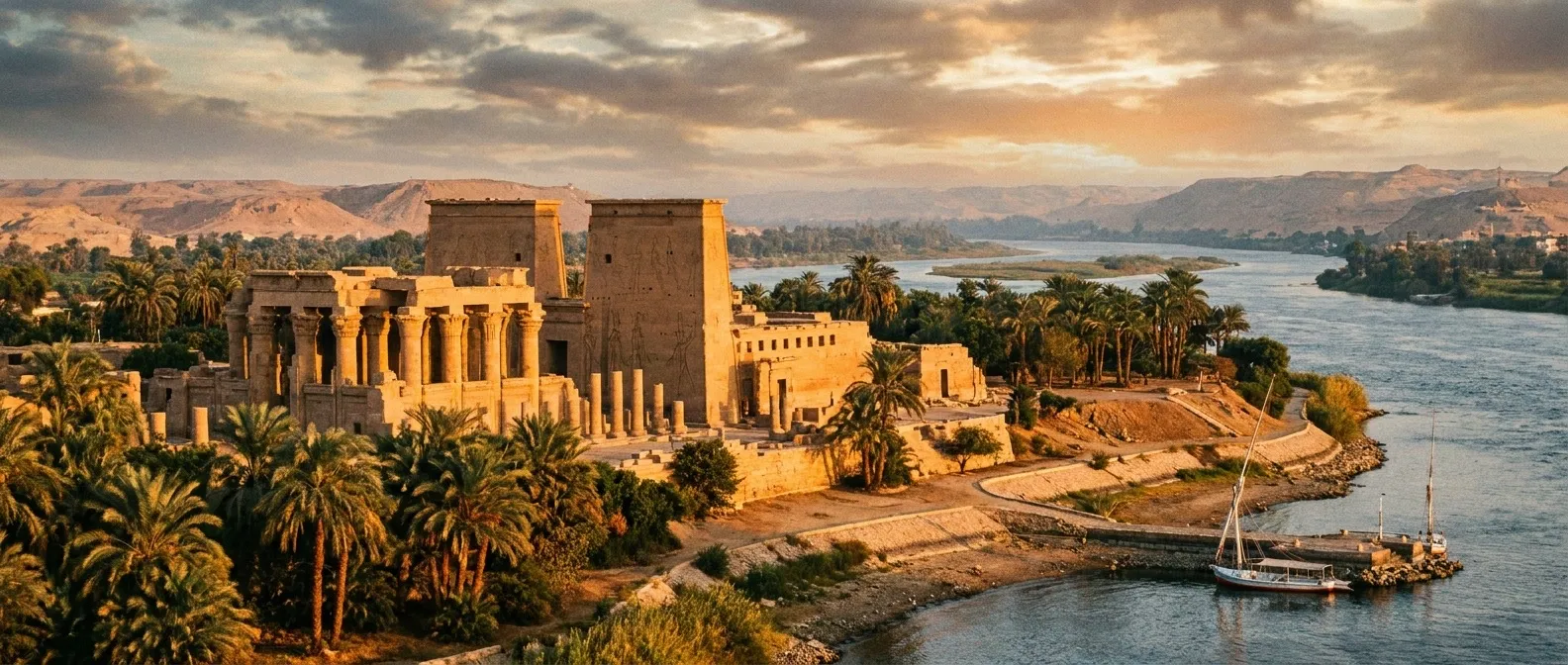 Kom Ombo, Upper Egypt, Egypt cruise port
