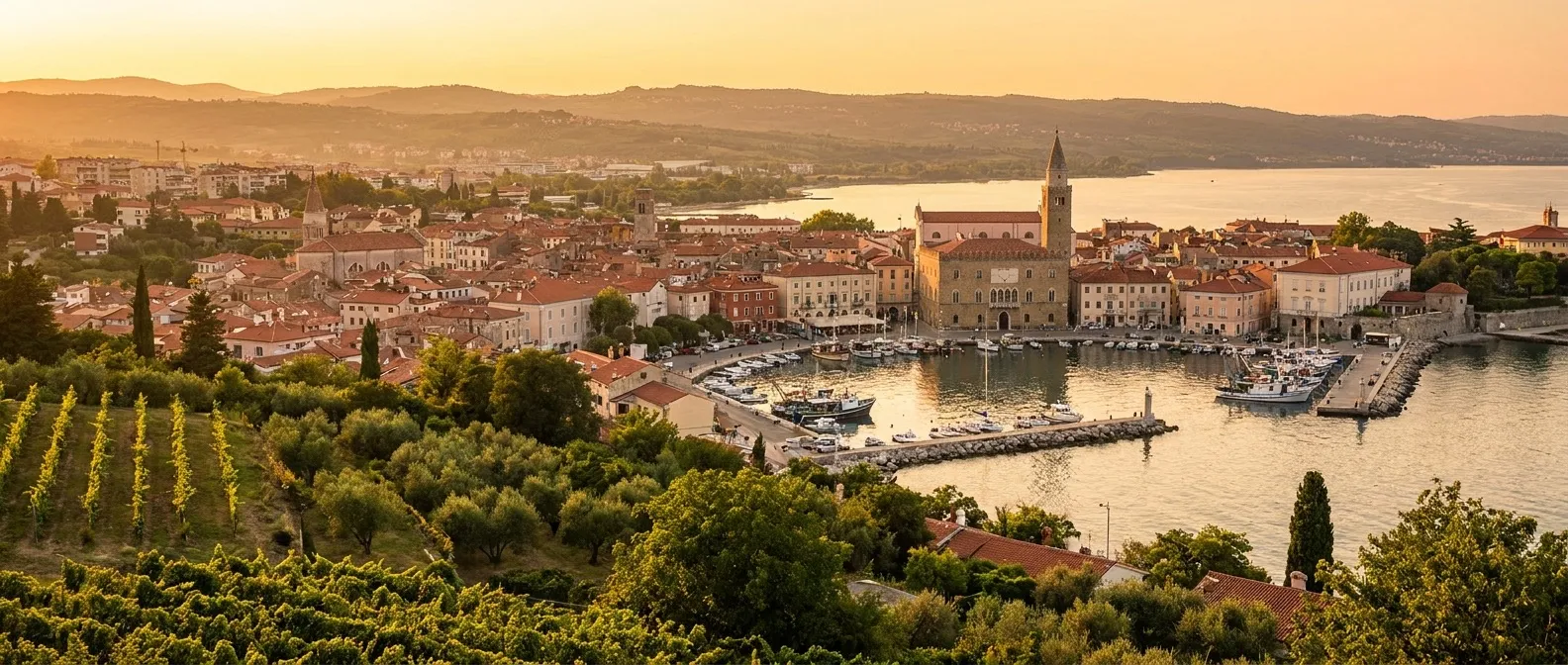 Koper, Slovenian Istria, Slovenia cruise port