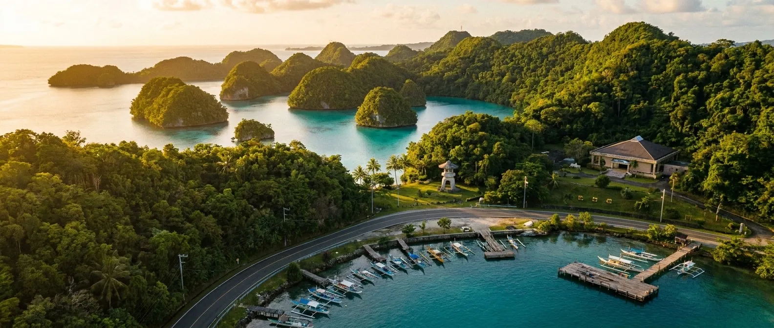Koror, Palau cruise port
