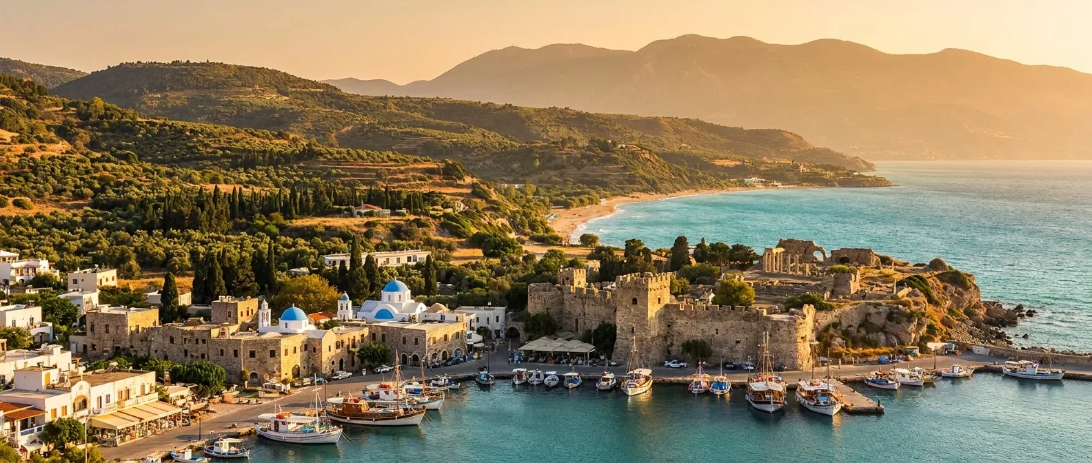 Kos, Dodecanese, Greece cruise port