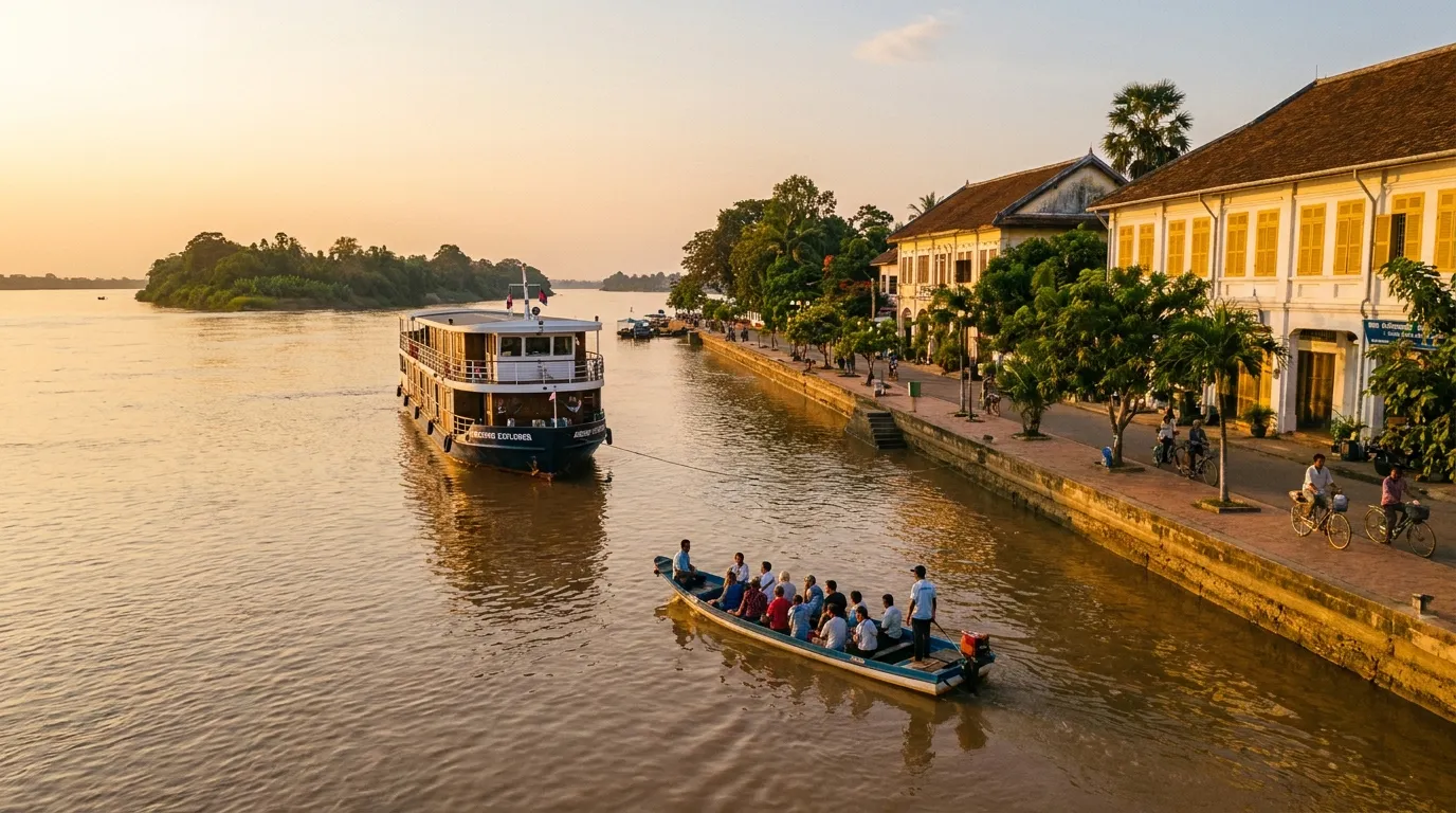 Kratie, Kratie Province, Cambodia cruise port