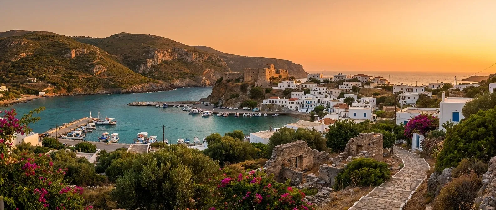 Kythira Island, Ionian Islands, Greece cruise port