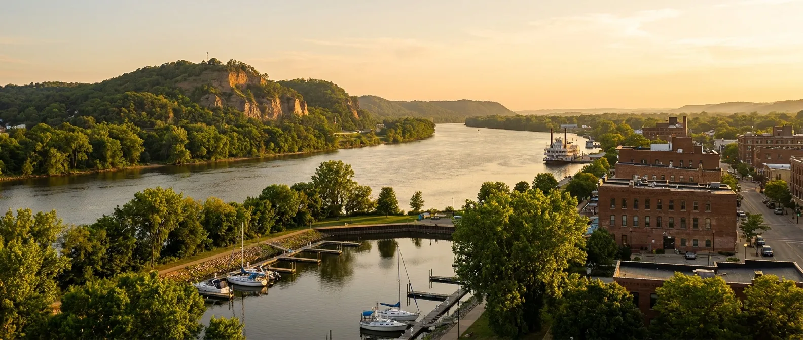 La Crosse, Wisconsin, USA cruise port