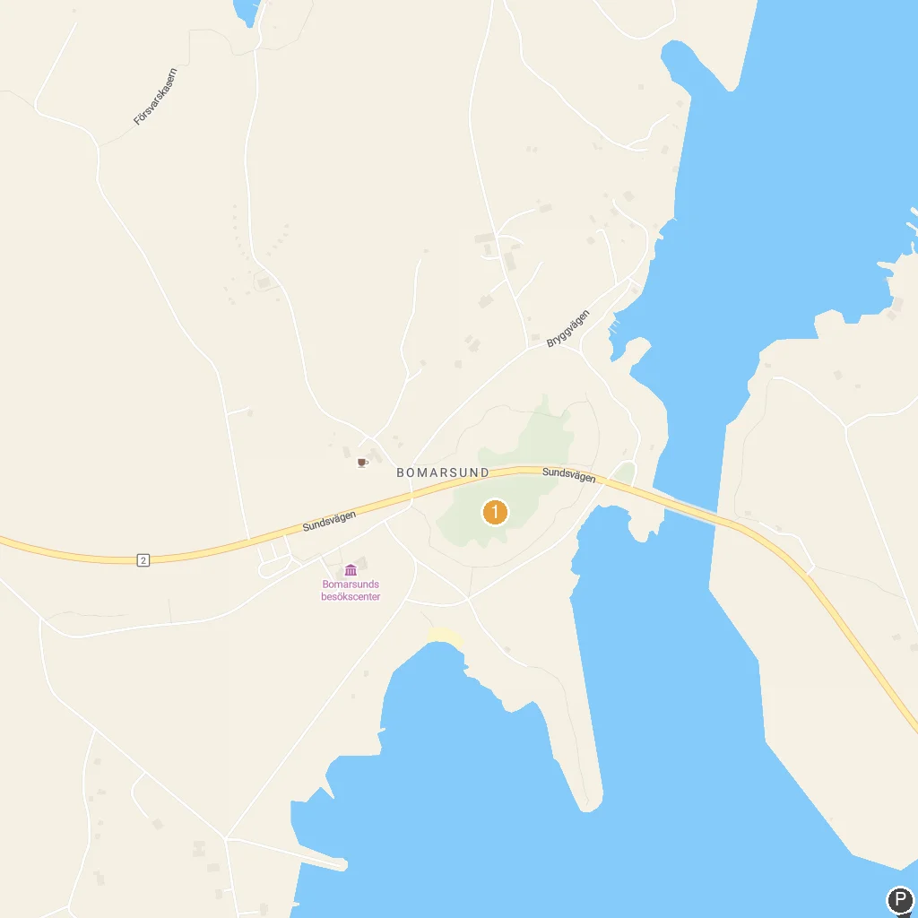 Långnäs, Åland Islands, Finland map with numbered points of interest