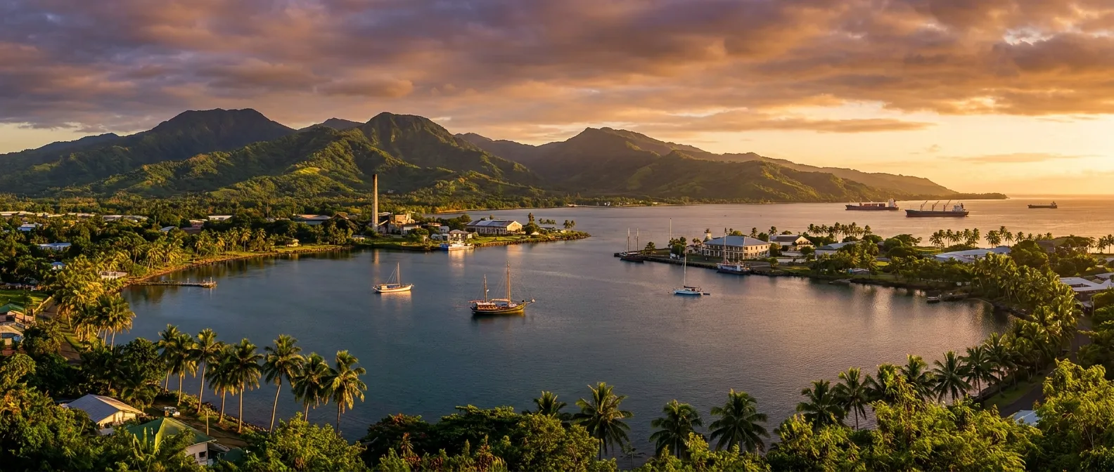 Lautoka, Viti Levu, Fiji cruise port