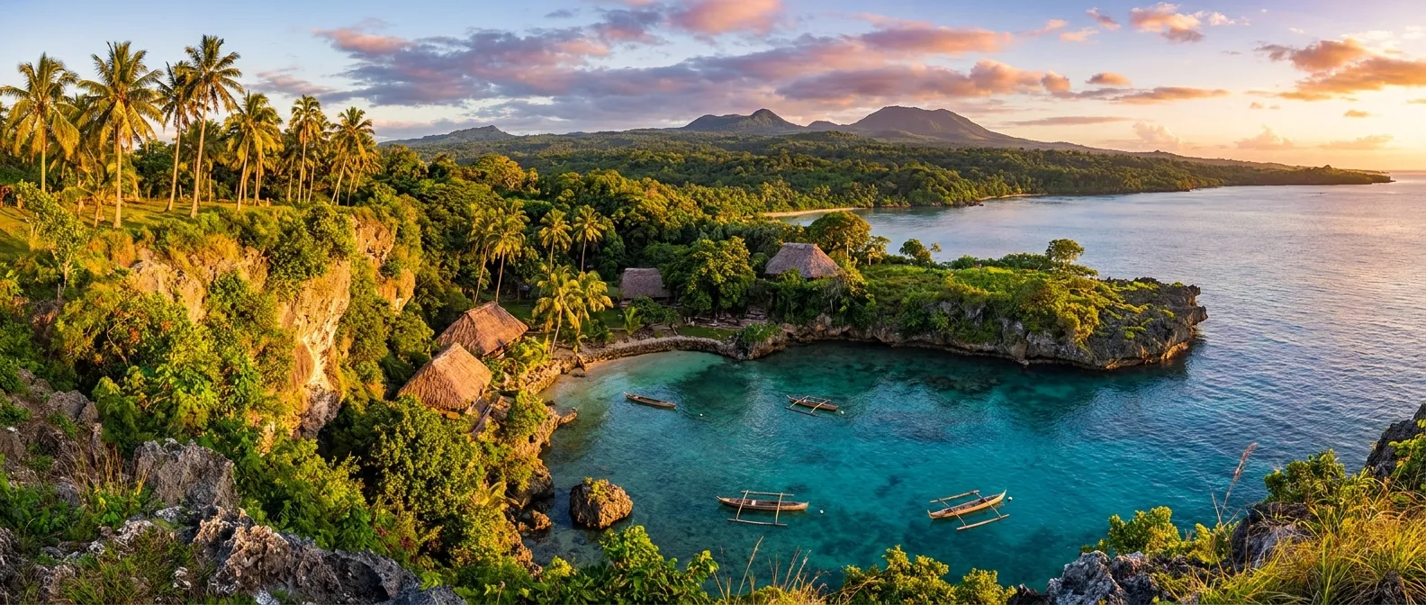 Lelepa Island, Efate, Vanuatu cruise port