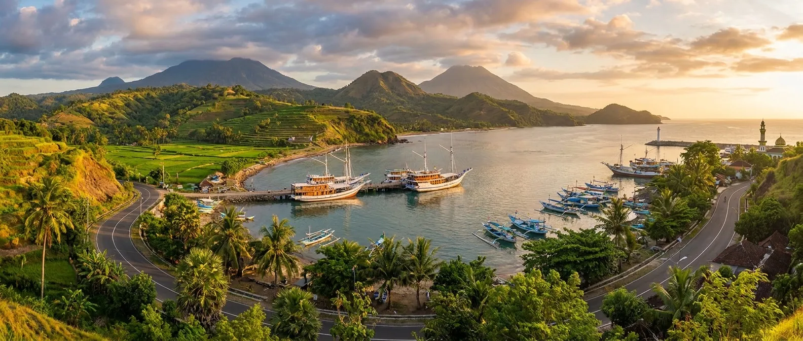 Lembar, Lombok, Indonesia cruise port