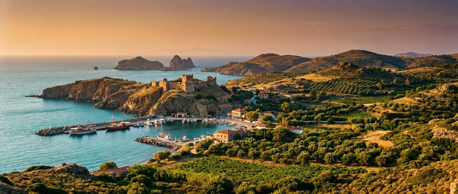 Lemnos Island, Aegean, Greece cruise port