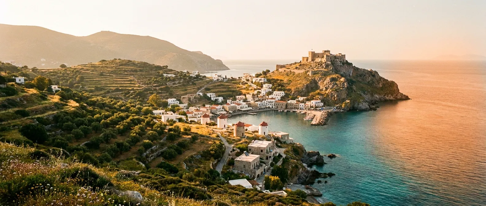 Leros Island, Dodecanese, Greece cruise port