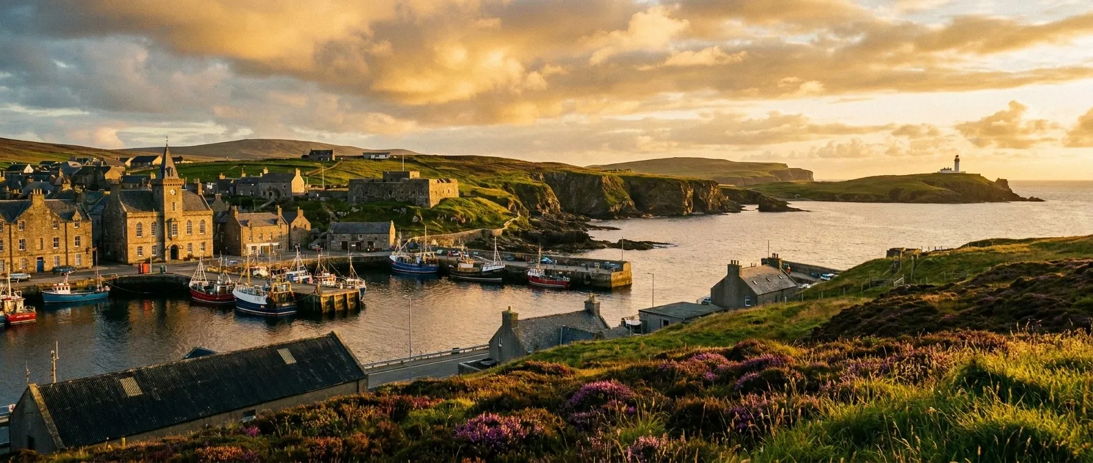 Lerwick, Shetland Islands, Scotland cruise port