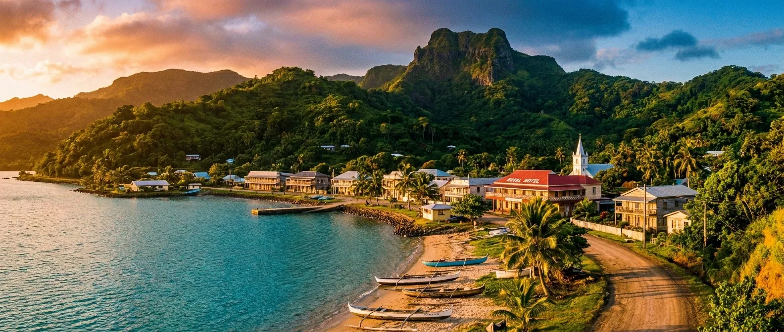 Levuka, Ovalau, Fiji cruise port