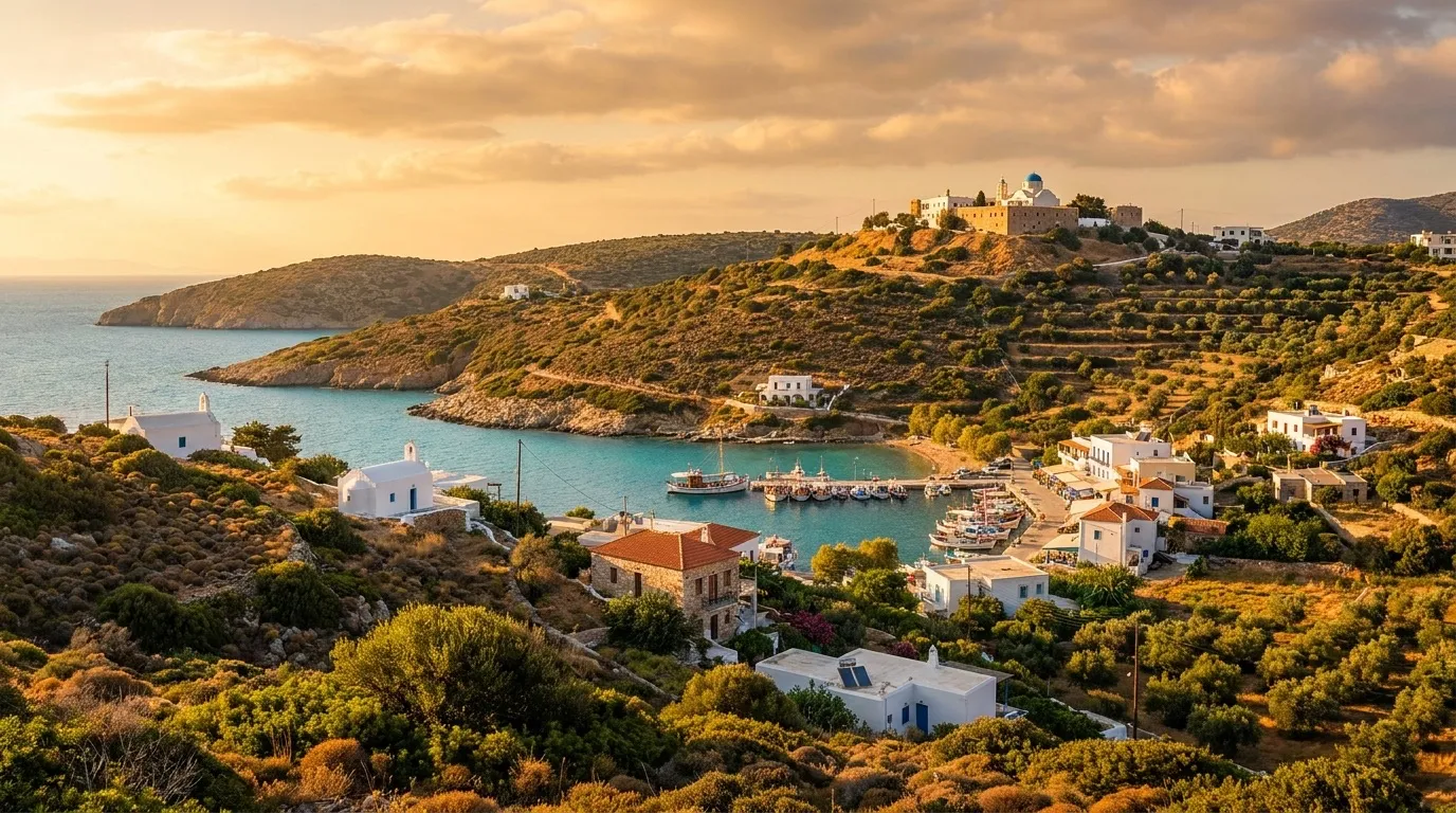 Lipsi Island, Dodecanese, Greece cruise port