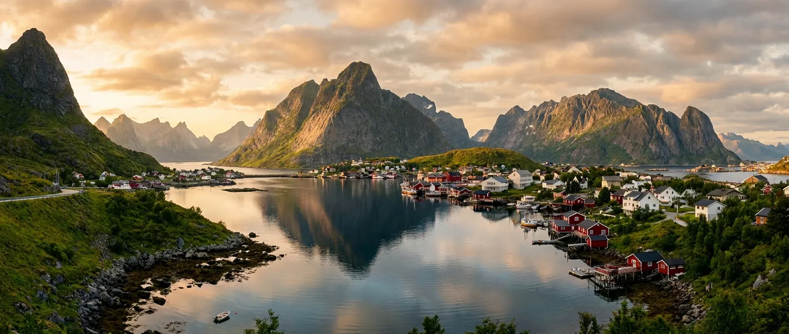 Lofoten Islands, Nordland, Norway cruise port