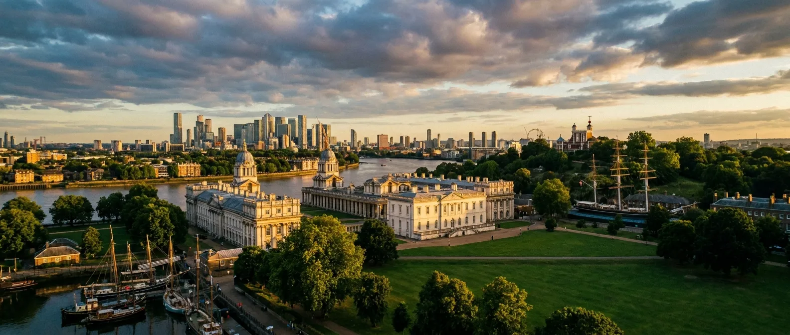 Greenwich, London, England cruise port