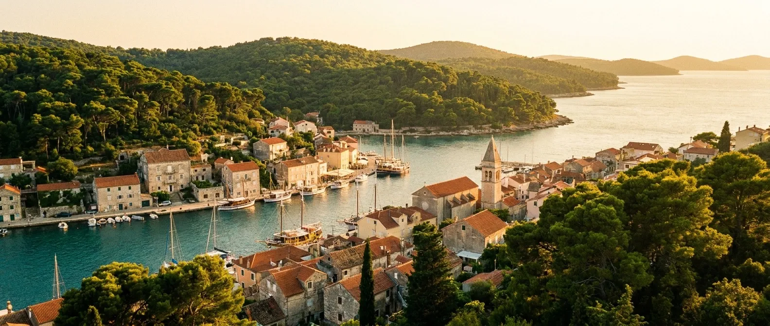 Mali Lošinj, Kvarner, Croatia cruise port