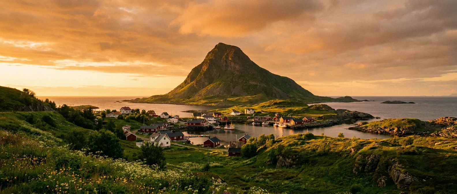 Lovund Island, Helgeland, Norway cruise port