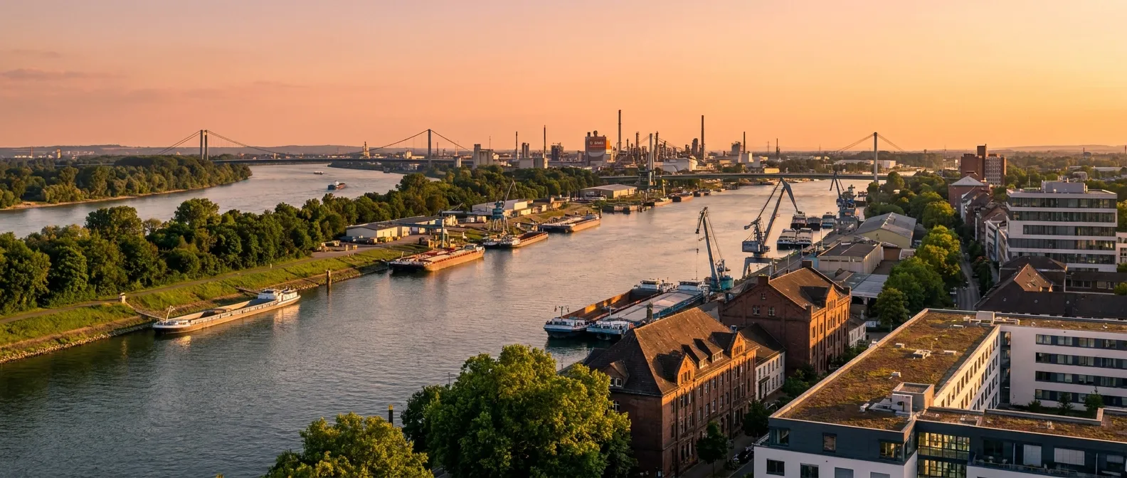 Ludwigshafen am Rhein, Rhineland-Palatinate, Germany cruise port
