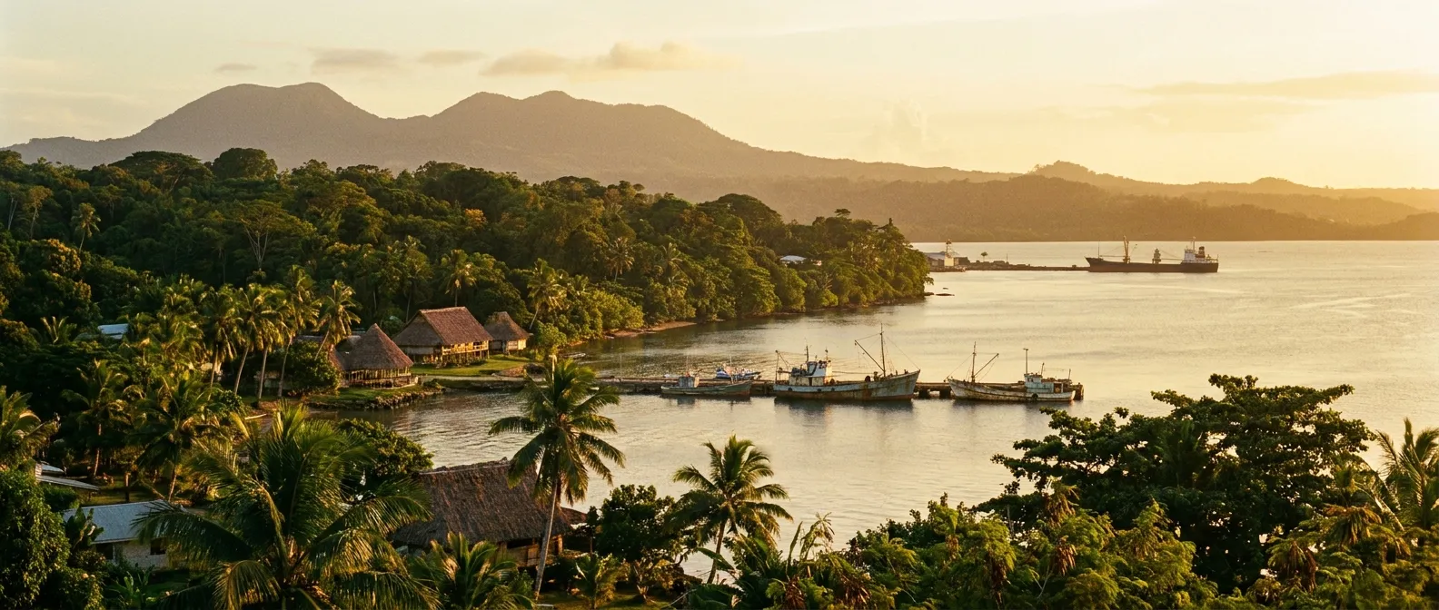 Luganville, Espiritu Santo, Vanuatu cruise port