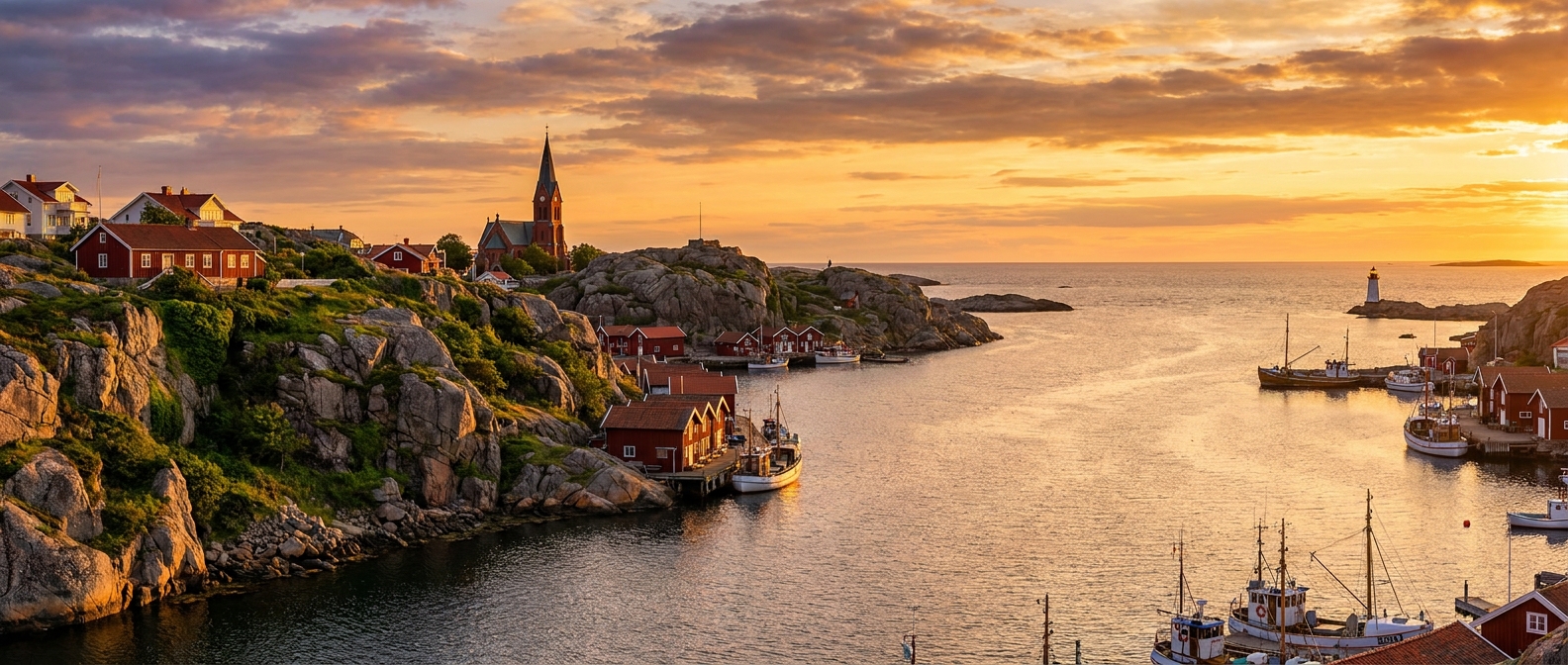 Lysekil, Västra Götaland, Sweden cruise port