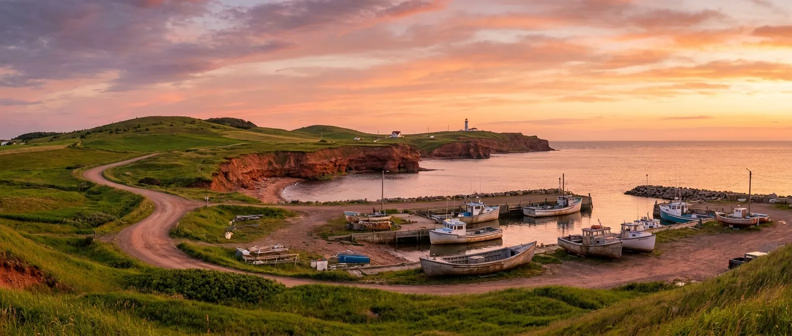 Magdalen Islands, Quebec, Canada cruise port