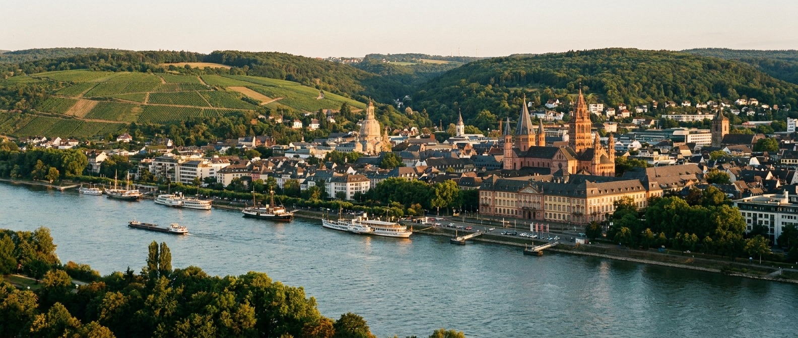 Mainz, Rhineland-Palatinate, Germany cruise port